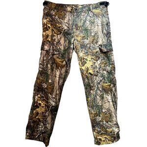 Realtree Ranger Men All-Season Hunting Relaxed Fit Cargo Pants Sz 40x32 Multi Ed
